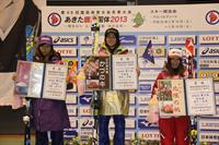  第68回国民体育大会冬季大会スキー競技会　表彰式
