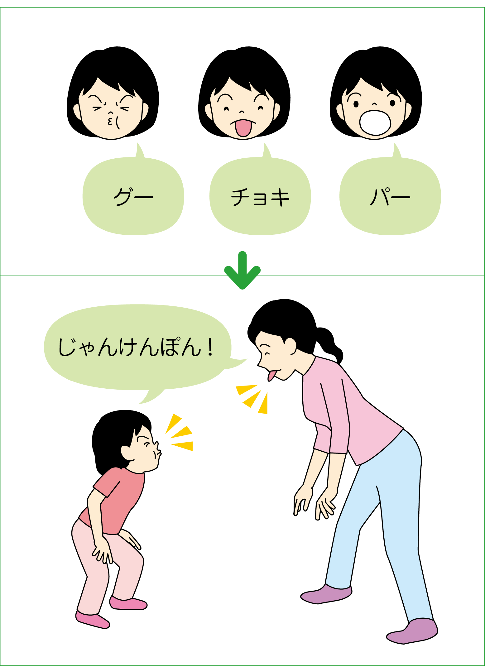 股割りじゃんけん➋