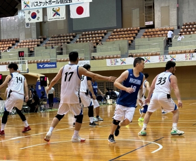 日韓交流バスケットボール