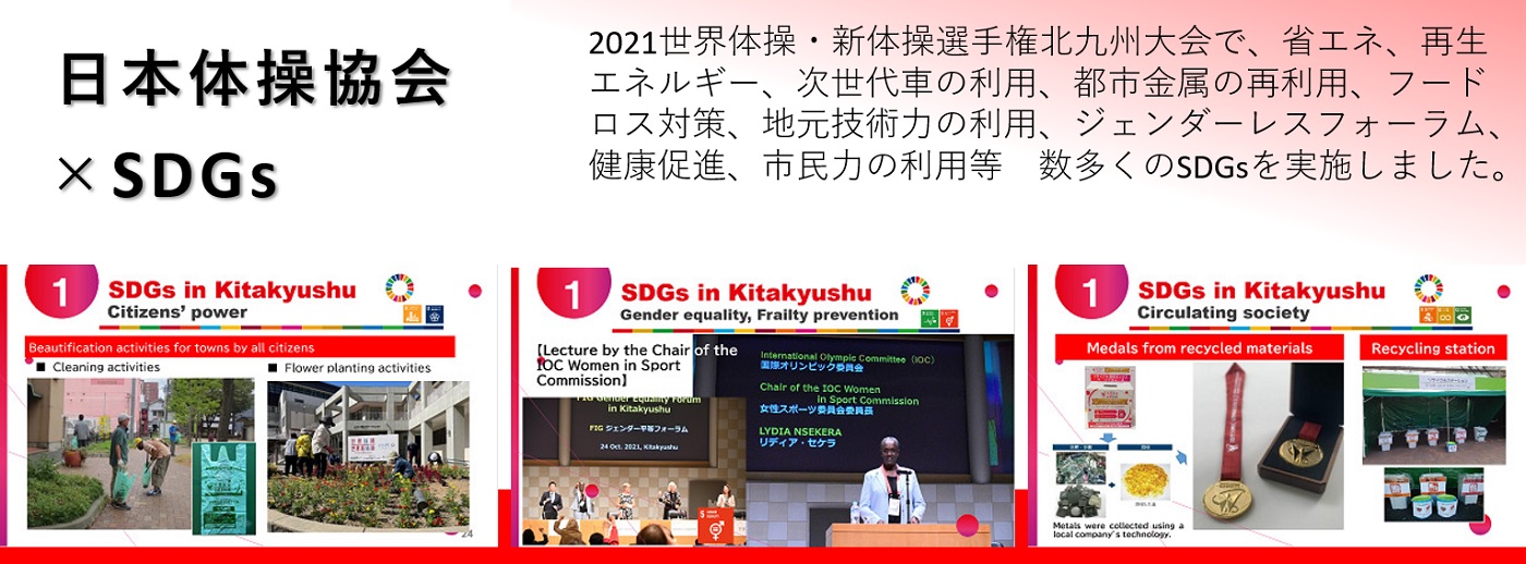 日本体操協会×SDGs