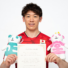 石川祐希 選手